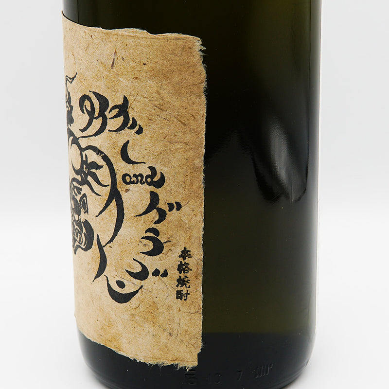いも焼酎 タイガーアンドドラゴンのラベル右側面
