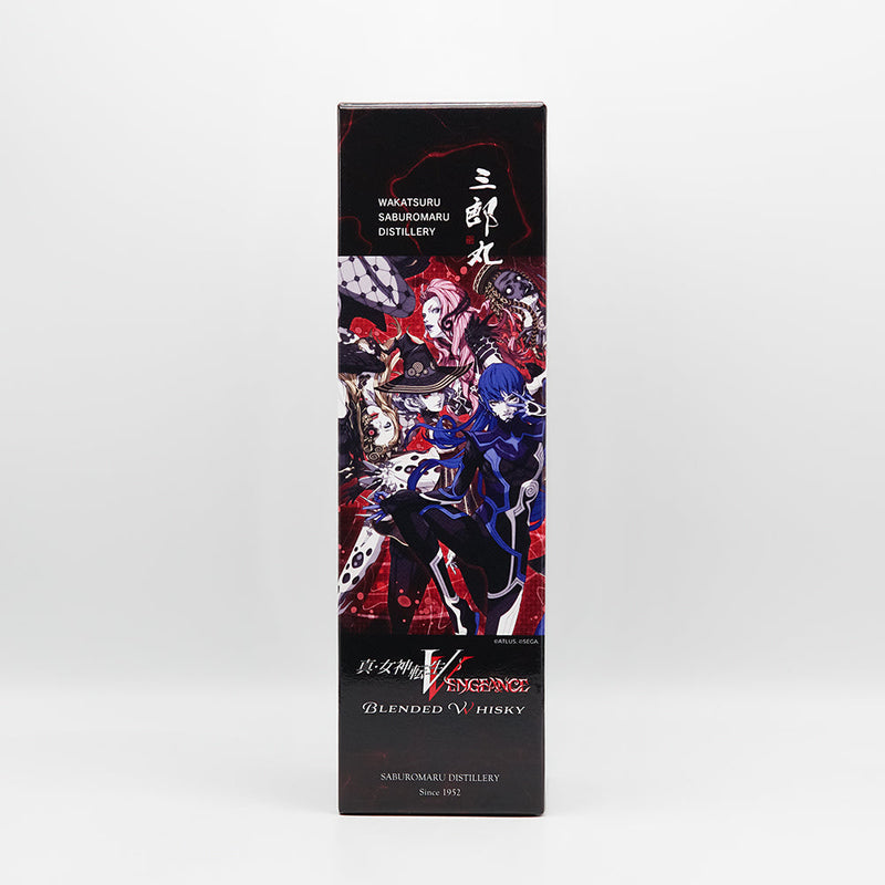 真・女神転生V Vengeance×三郎丸 ブレンデッドウイスキーの化粧箱