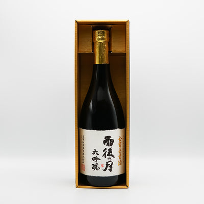 雨後の月(うごのつき) 大吟醸 金賞受賞酒の化粧箱開封後