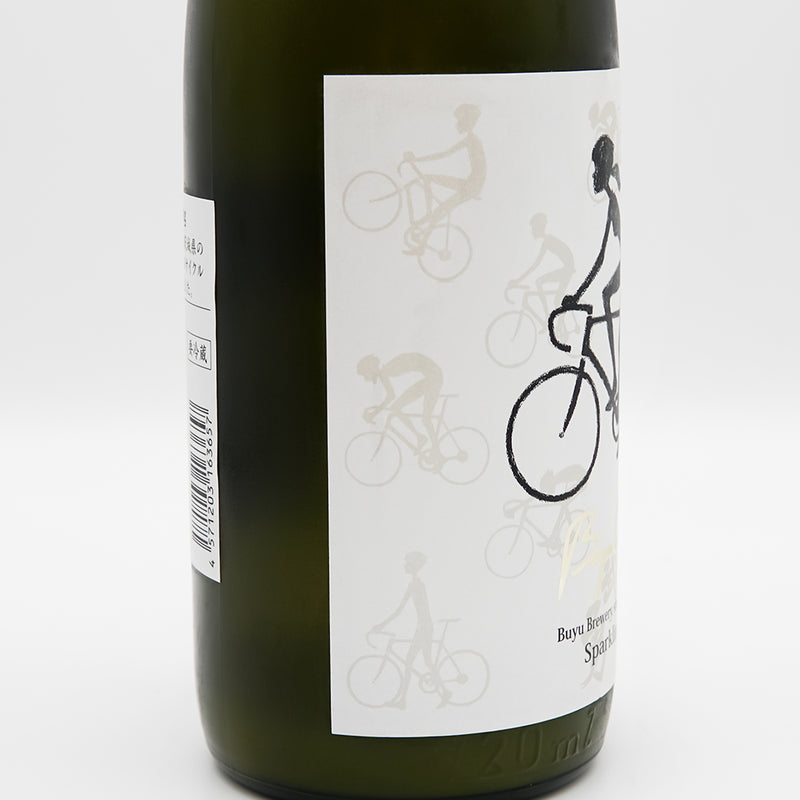 Buyu(ぶゆう) Cycle Sparklingのラベル左側面