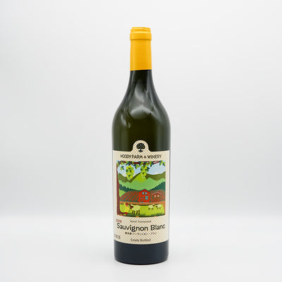 WOODY FARM & WINERY(ウッディファーム&ワイナリー) 樽発酵ソーヴィニヨン・ブラン 2019の全体像