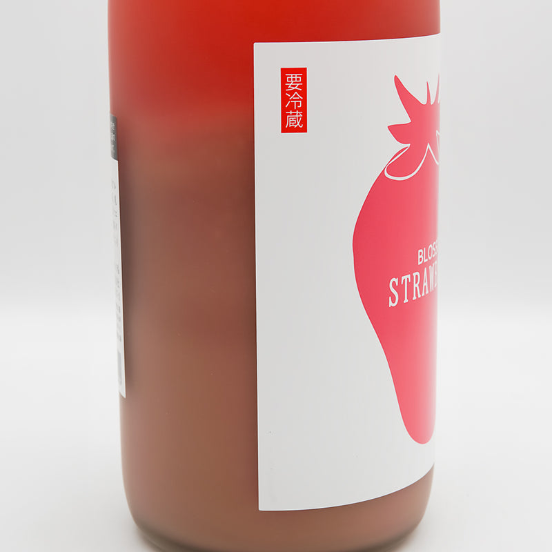梅乃宿(うめのやど) BLOSSOM STRAWBERRYのラベル左側面
