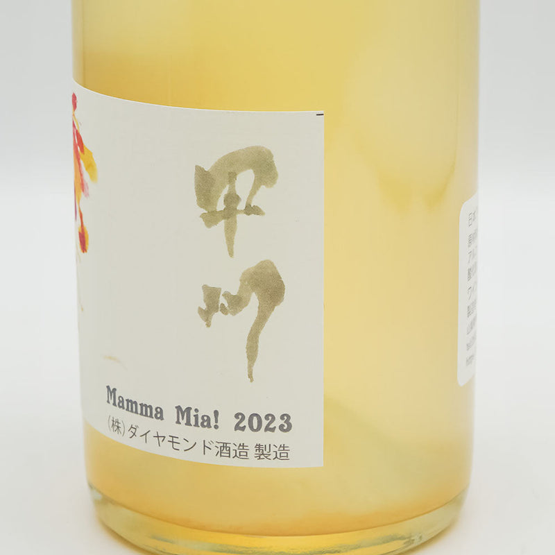 シャンテY,A Mamma Mia! 甲州 2023のラベル右側面