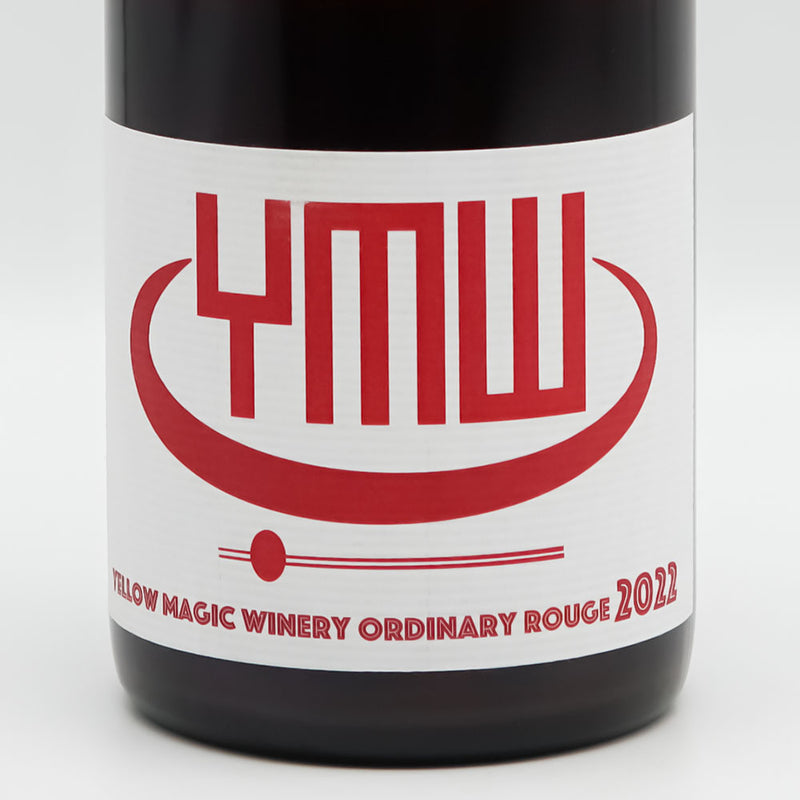 YellowMagicWinery(イエローマジックワイナリー) ORDINARY ROUGE 2022のラベル
