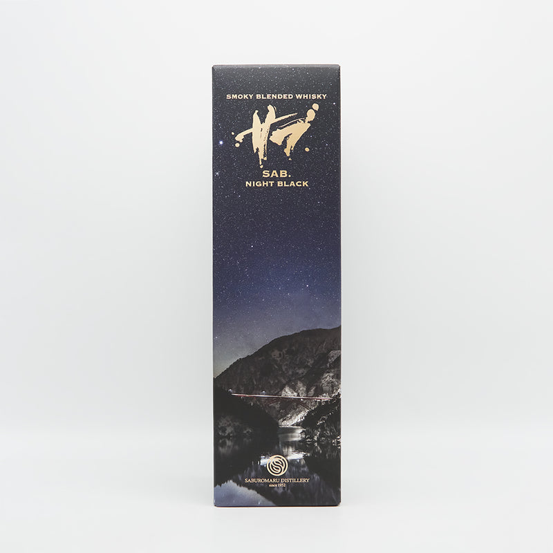 三郎丸(さぶろうまる) SAB. NIGHT BLACK(サブ. ナイトブラック)の化粧箱
