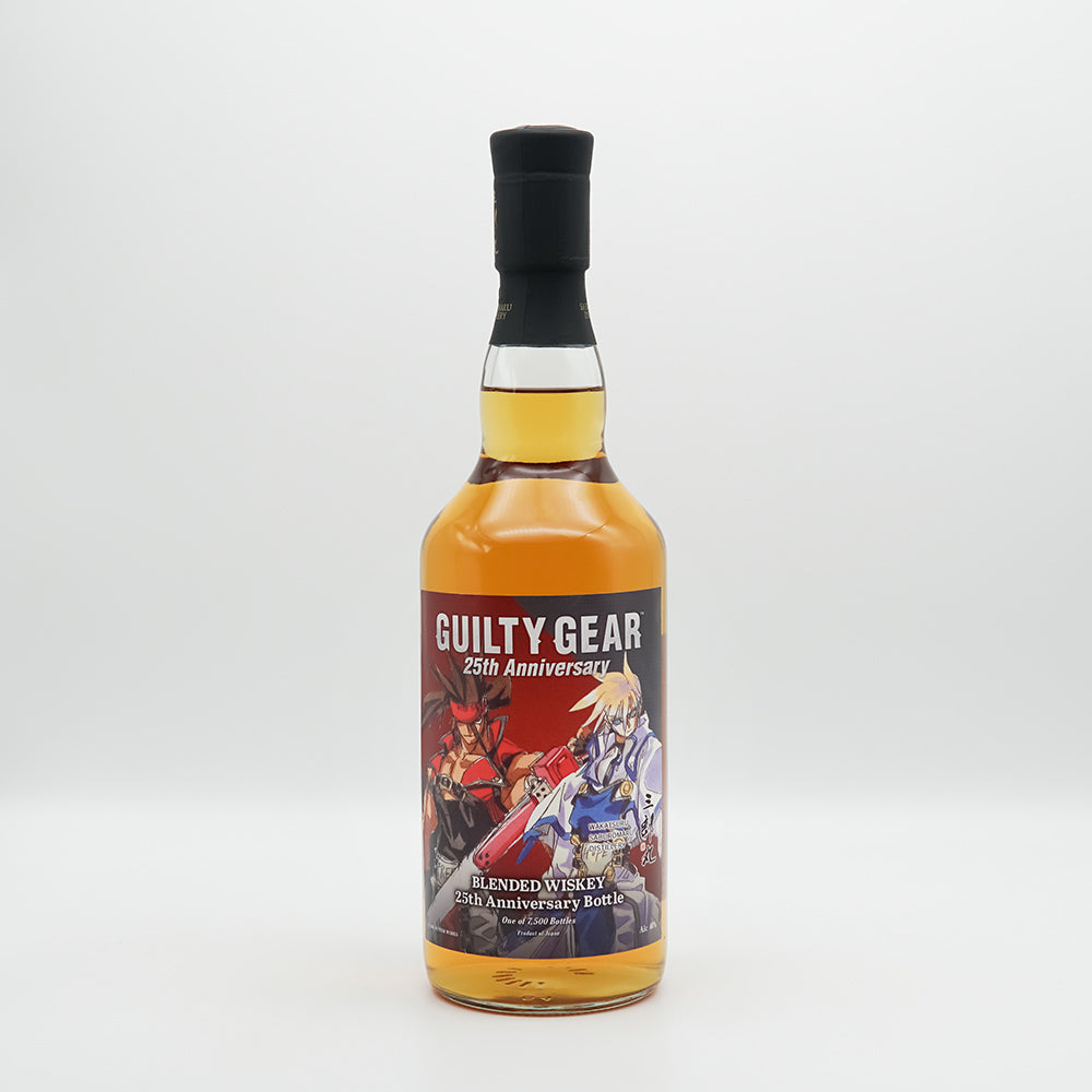 【国産ウイスキー通販】三郎丸GUILTY GEAR 25th Anniversary ブレンデッドウイスキー 25周年記念ボトル 700ml -  いそべ酒店