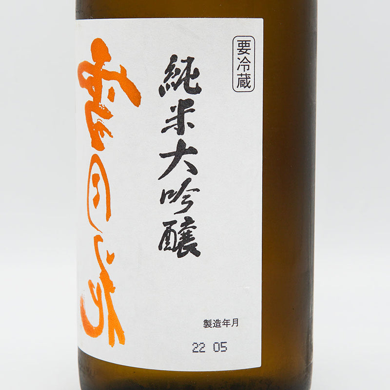 Urasetsugekka Junmai Daiginjo Bottle pasteurization once 720ml
