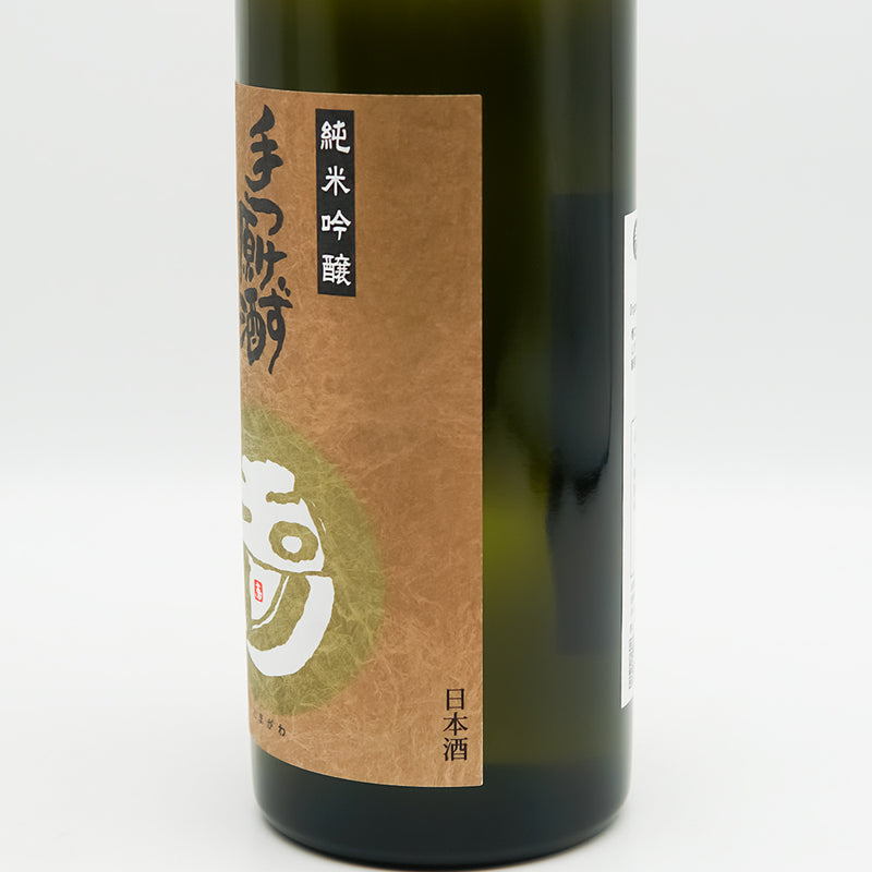 玉川(たまがわ) 純米吟醸 手つけず原酒 無濾過生原酒(五百万石)のラベル右側面