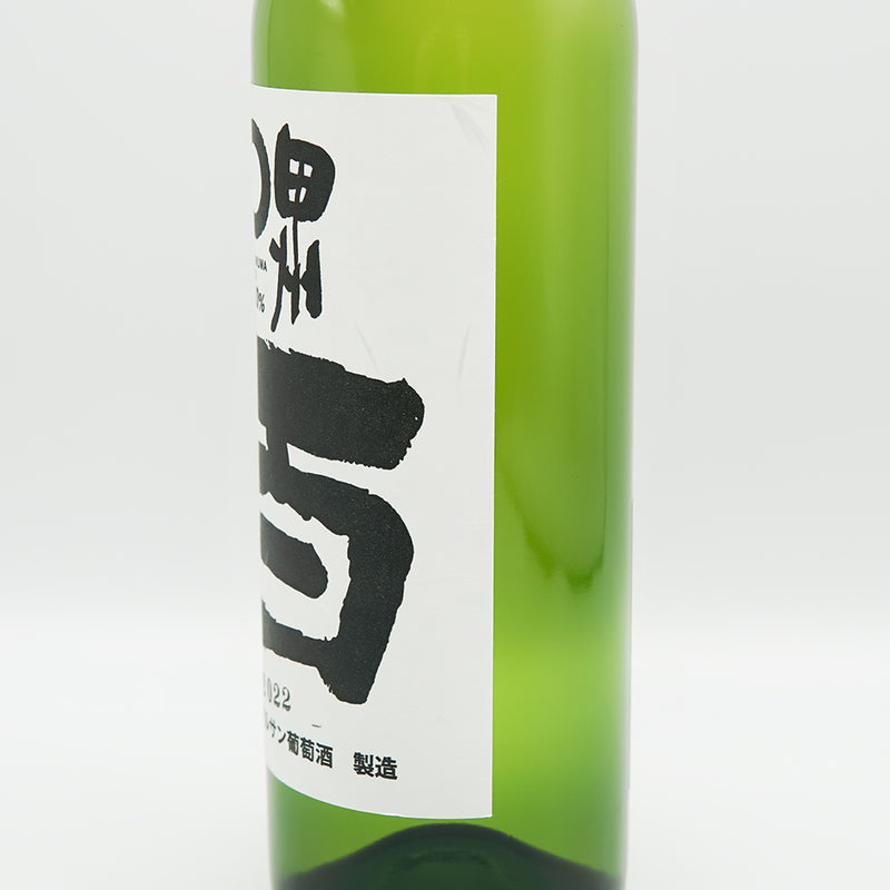 マルサン葡萄酒 甲州 百のラベル右側面