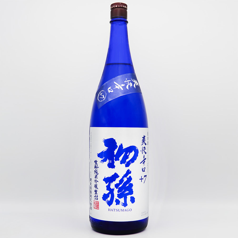 御蔵信青 初孫 爽快辛口+7 生酛純米吟醸生詰 720ml/1800ml｜日本酒専門店 - いそ