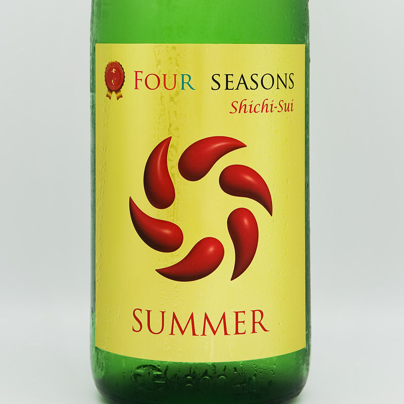 七水(しちすい) FOUR SEASONS SUMMERのラベル