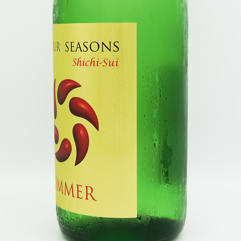 七水(しちすい) FOUR SEASONS SUMMERのラベル右側面