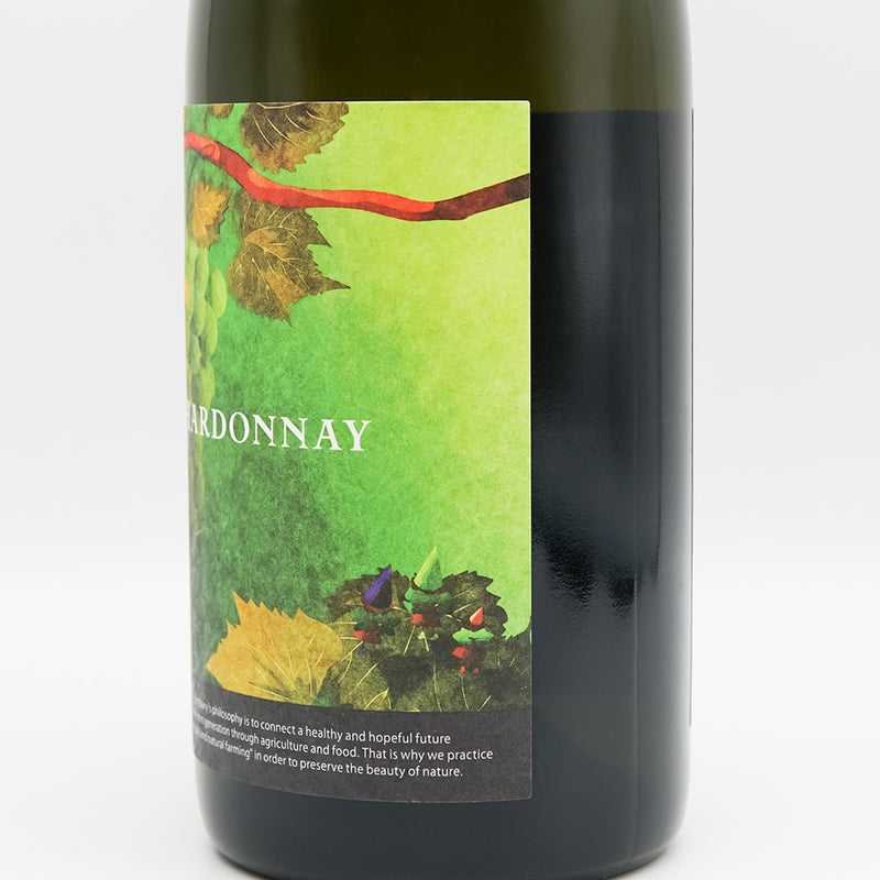 Domaine Passerelle(ドメーヌ パスレル) CHARDONNAY 2024のラベル右側面