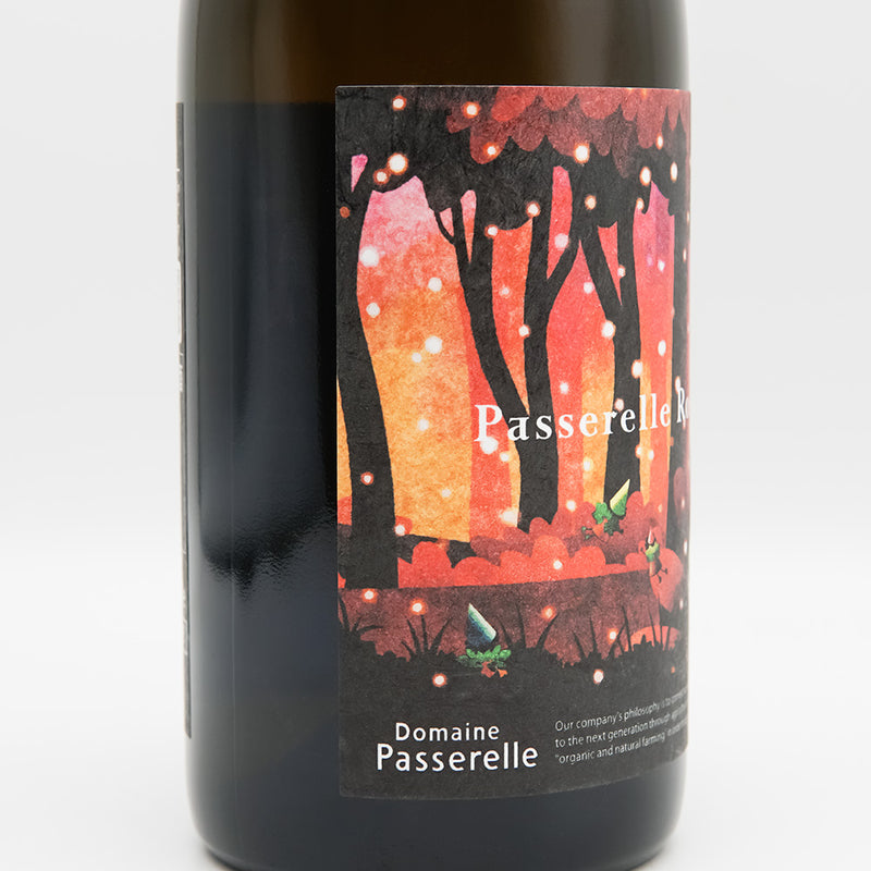 Domaine Passerelle(ドメーヌ パスレル) Passerelle Rosé 2024のラベル左側面