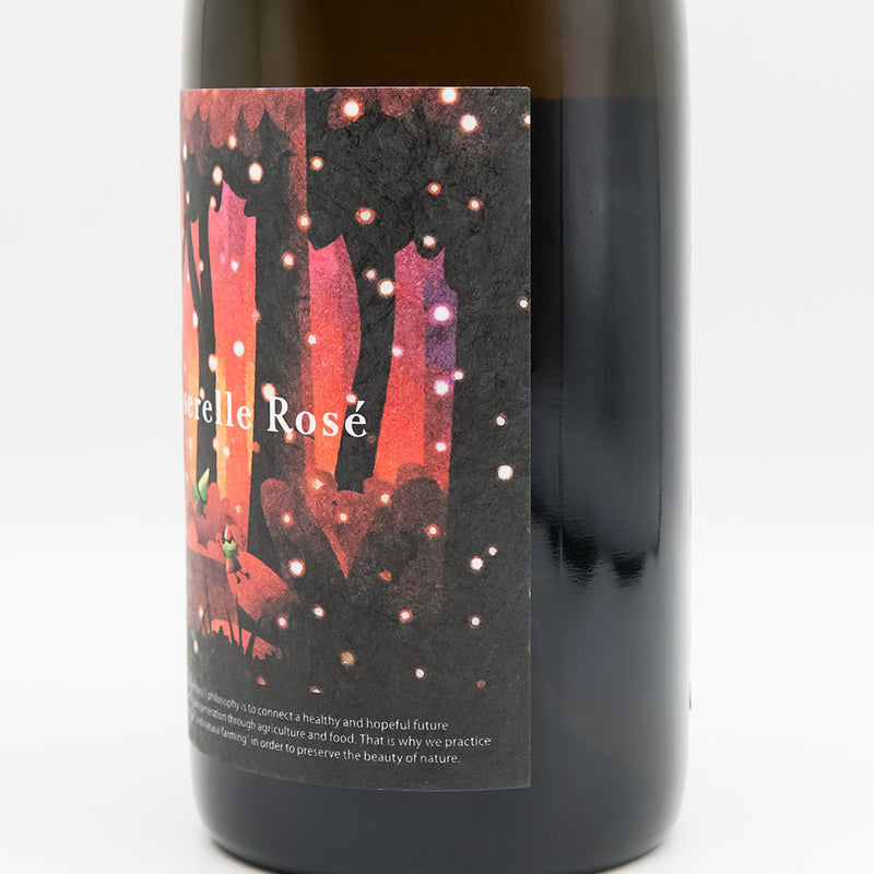 Domaine Passerelle(ドメーヌ パスレル) Passerelle Rosé 2024のラベル右側面