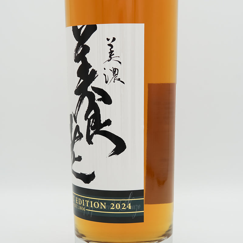 ピークモルト 美濃 養老 Single Malt Japanese Whiskyのラベル右側面