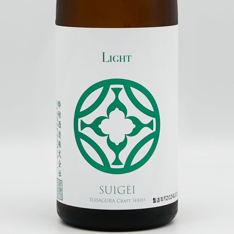 酔鯨(すいげい) TOSAGURA Craft Series 蒼 Light 純米吟醸酒のラベル