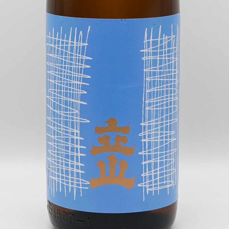 立山 本醸造のラベル