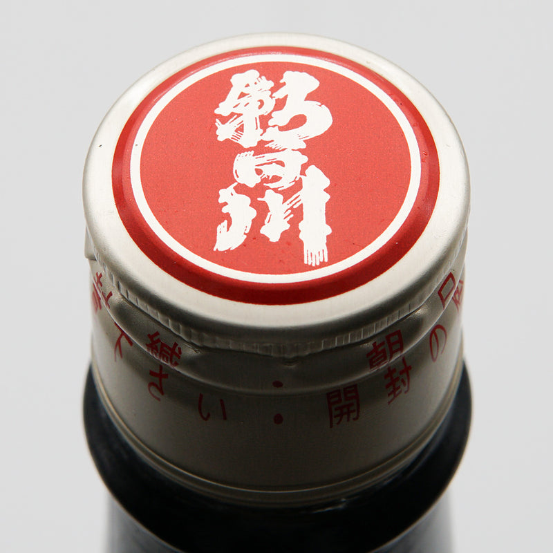 山吹極 純米吟醸 無濾過本生の上部