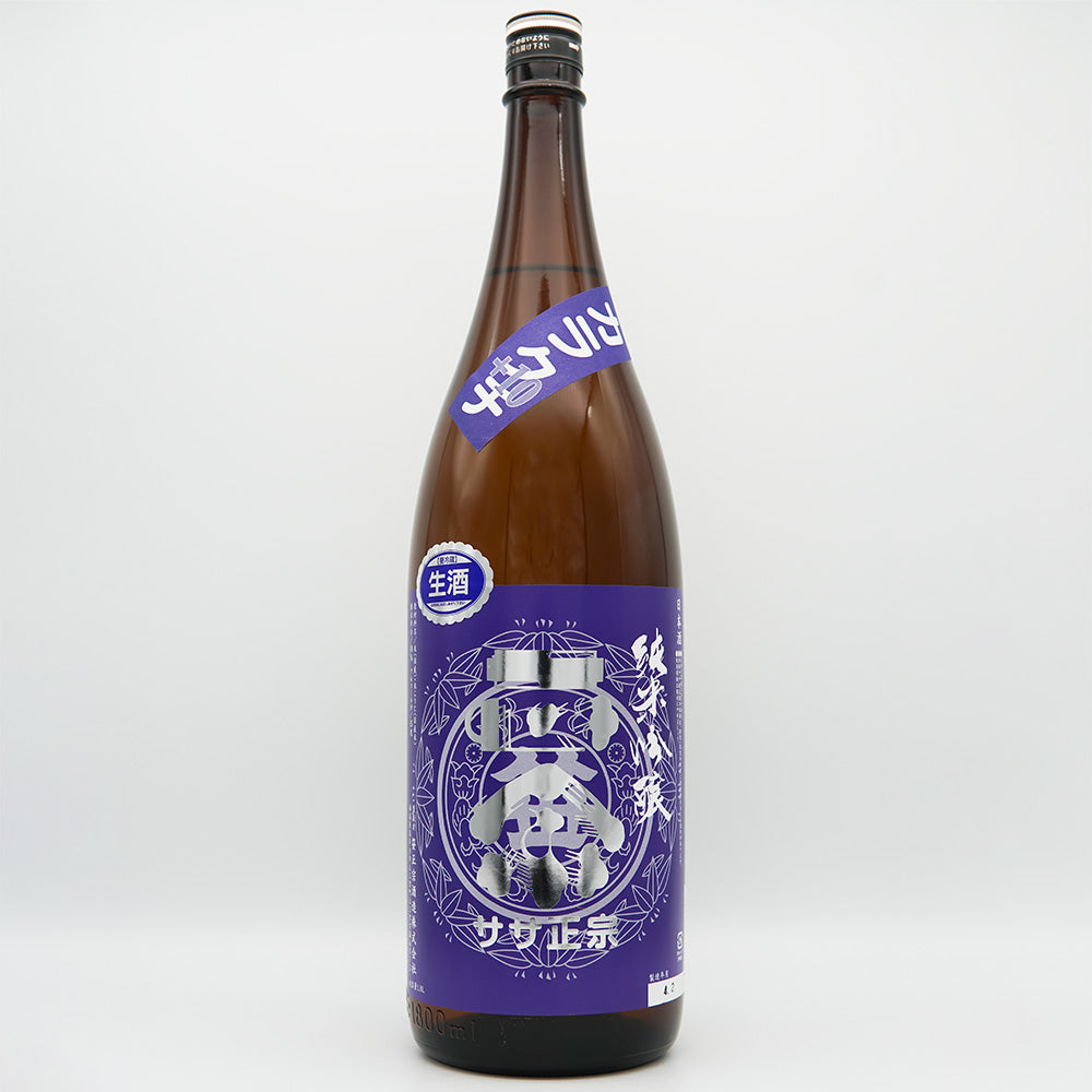 日本酒通販】ササ正宗 純米吟醸 からくち+10 生酒 720ml/1800ml 日本酒通販】ササ正宗 純米吟醸 からくち+10 生酒 720ml/1800ml