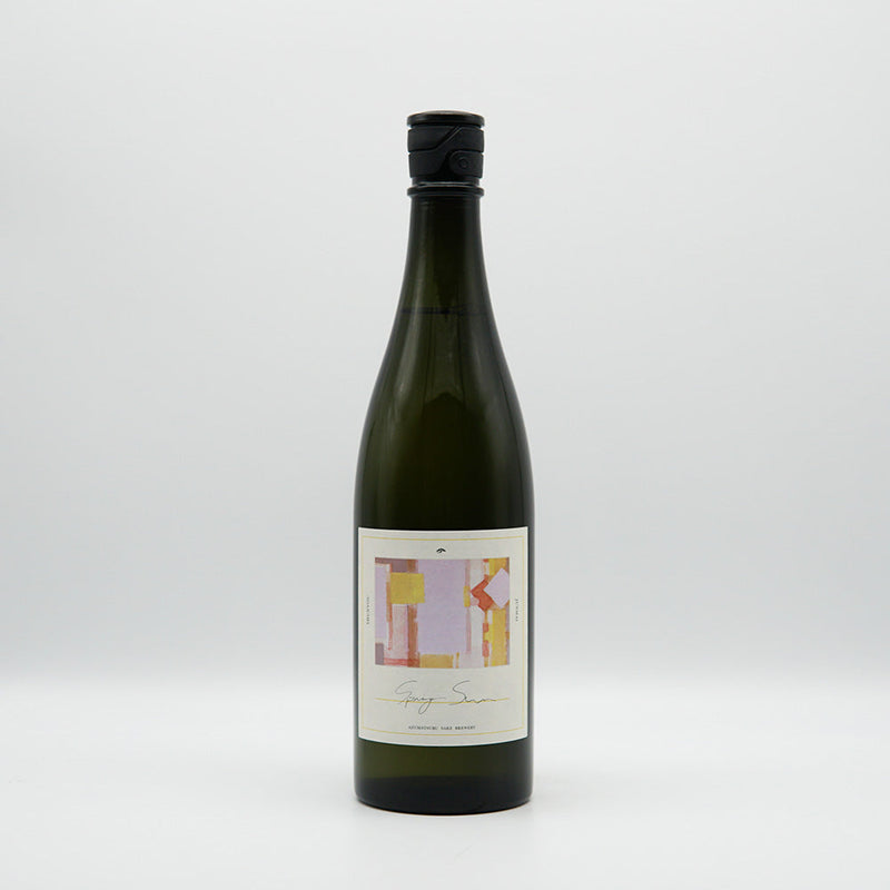 東鶴(あずまつる) 純米酒 SpringSunの720ml全体像