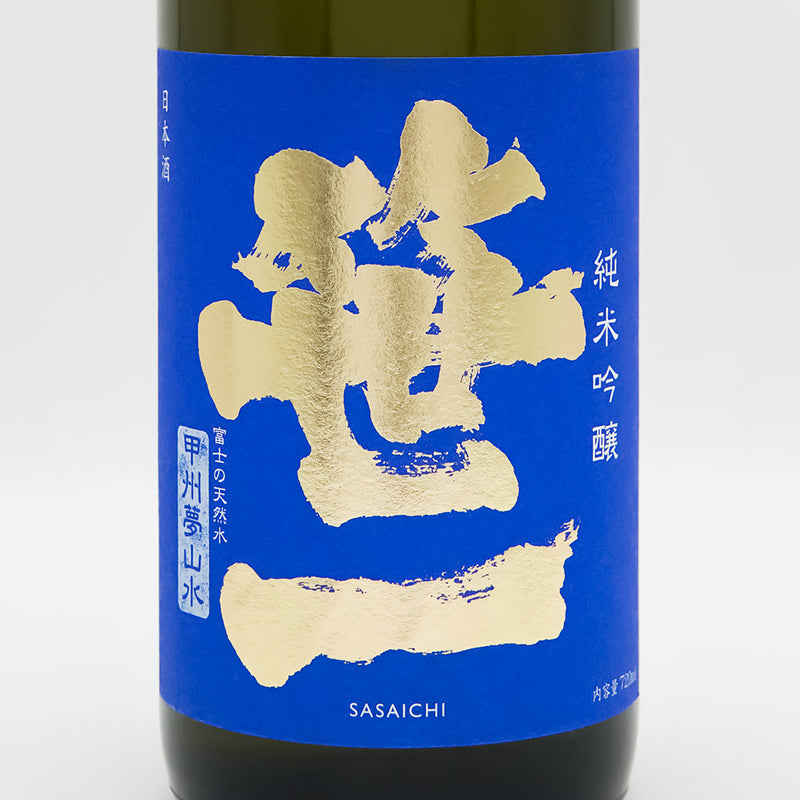 笹一(ささいち) 純米吟醸 甲州夢山水のラベル