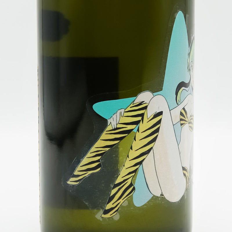 笹正宗(ささまさむね) FUKUSHIMA SAKE PROJECT うる星やつらボトルのラベル左側面