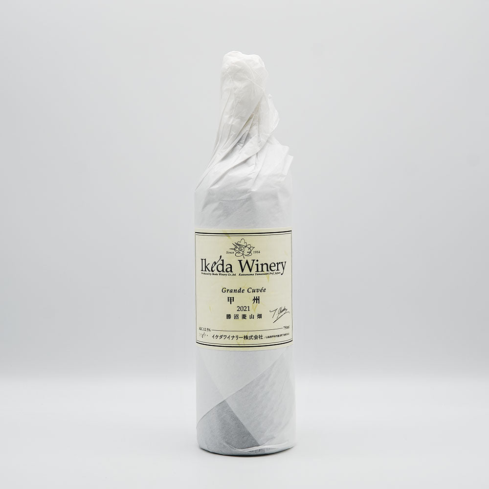 山梨のワイン通販】イケダ グランキュヴェ 甲州 勝沼菱山畑 2024 750ml