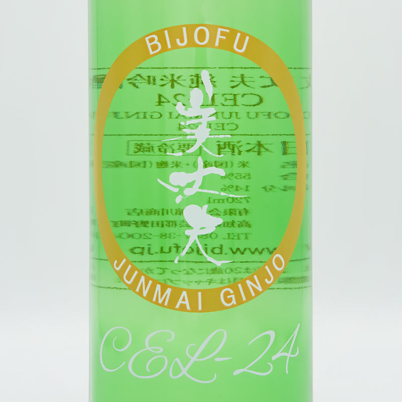 美丈夫(びじょうふ) 純米吟醸 SUPER CEL-24のラベル