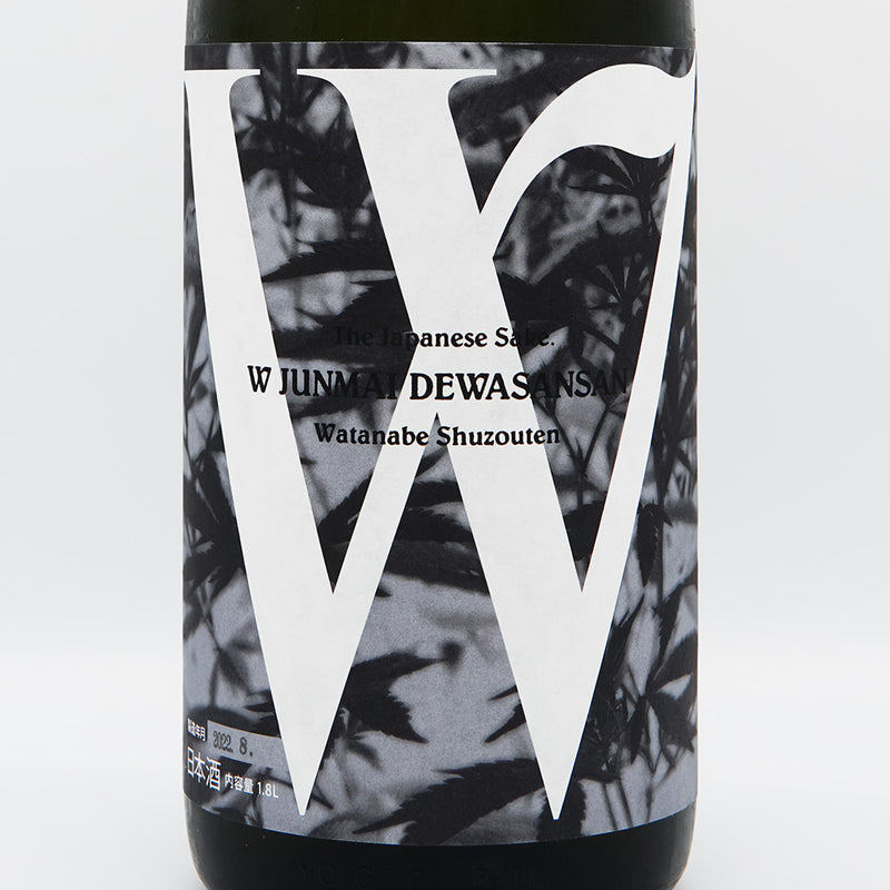 W (W) Dewa Sansan Junmai Unfiltered Sake Pasteurized 720ml/1800ml