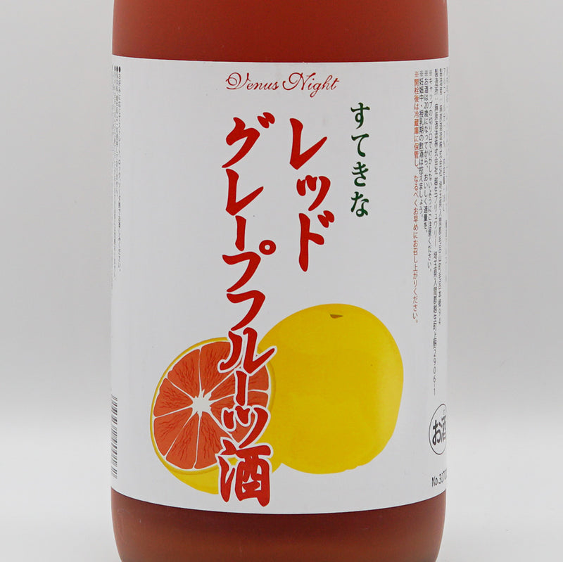 リキュール すてきな レッドグレープフルーツ酒 ラベル