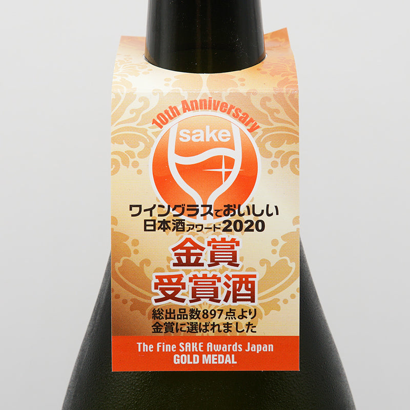 つや姫 なんどでも 純米吟醸の首掛けラベル
