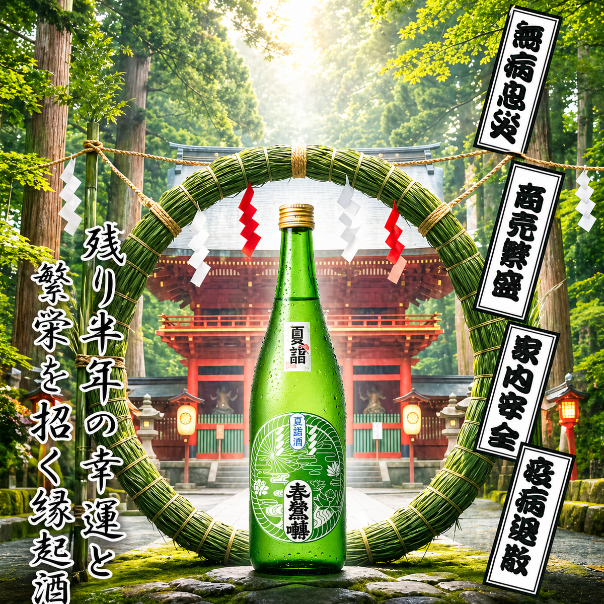 春鶯囀(しゅんのうてん) 夏詣酒(なつもうでざけ) 令和8年イメージ画像