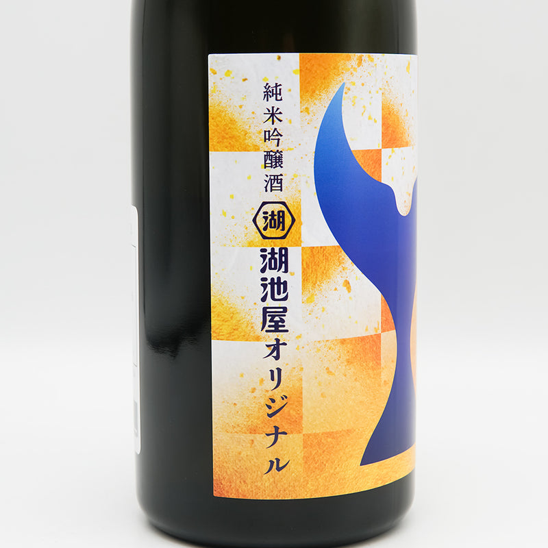 【湖池屋×酔鯨】 鯨乃友 あわせて旨みが華やぐセットの日本酒ラベル左側面