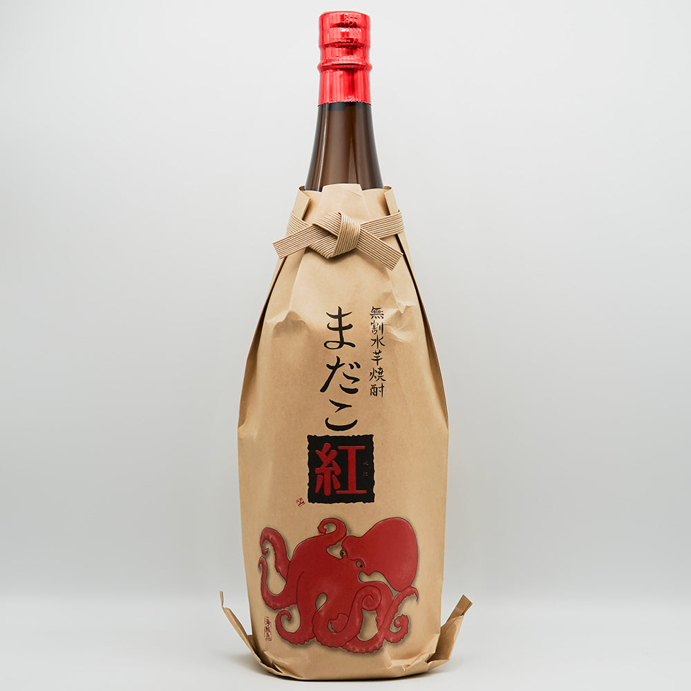 マダコ紅 無割水芋焼酎の全体像