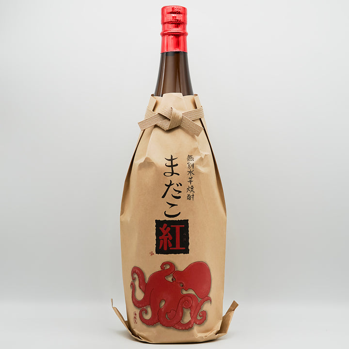 マダコ紅 無割水芋焼酎の全体像