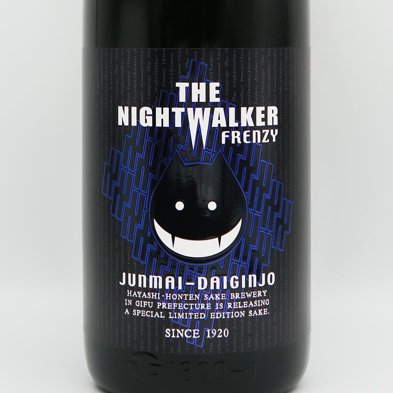 林本店(はやしほんてん) THE NIGHTWALKER(ザ・ナイトウォーカー) 純米大吟醸 無濾過生原酒のラベル