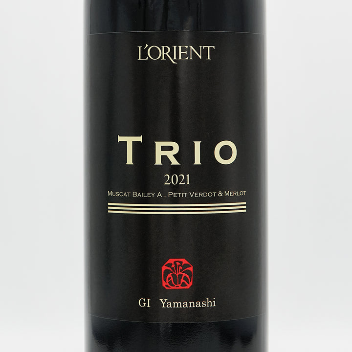 【RING TRIO】 最強の3種配合liquid Yamanashi Wine Online Shop] Lorient Trio 2021 720ml - Isobe Liquor