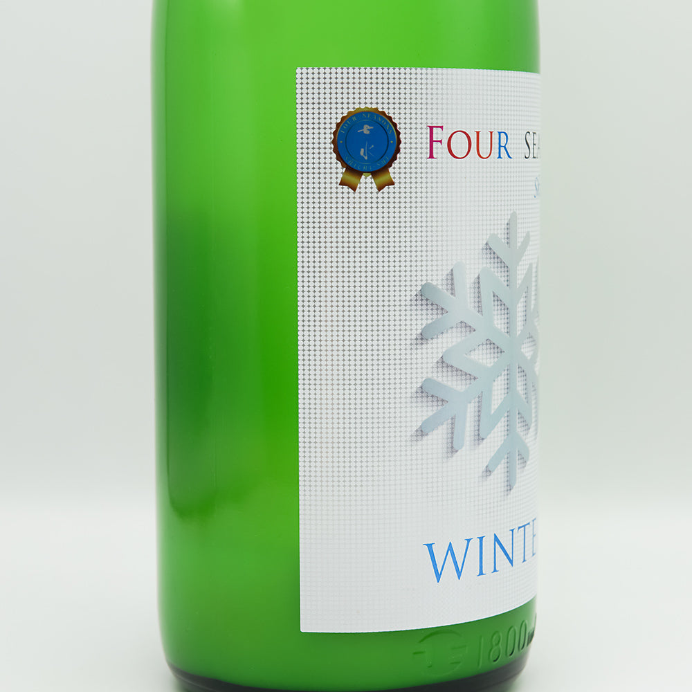 七水(しちすい) FOUR SEASONS WINTERのラベル左側面
