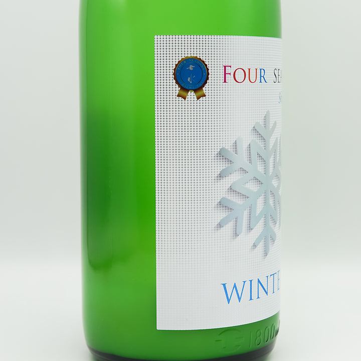 七水(しちすい) FOUR SEASONS WINTERのラベル左側面