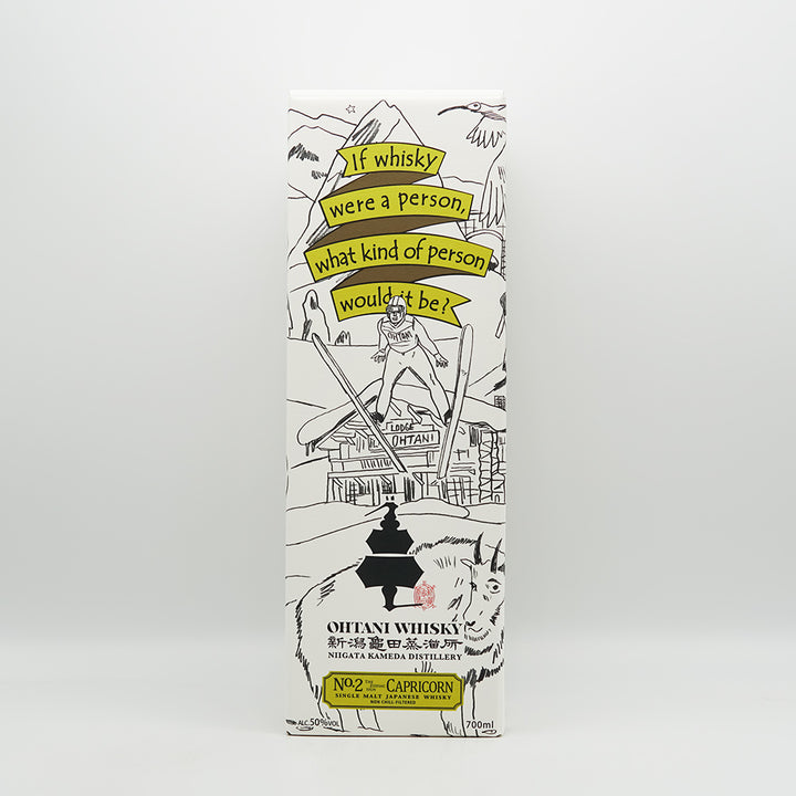 OHTANI WHISKY 新潟亀田 zodiac sign series 「Capricorn」の化粧箱