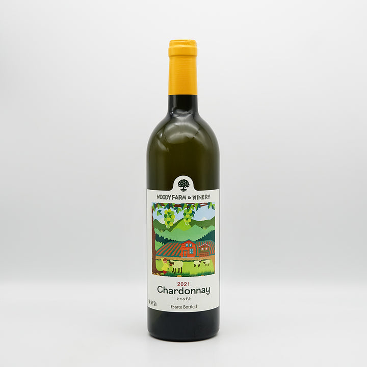 Japanese Wine Online Shop] WOODY FARM & WINERY Chardonnay 2021