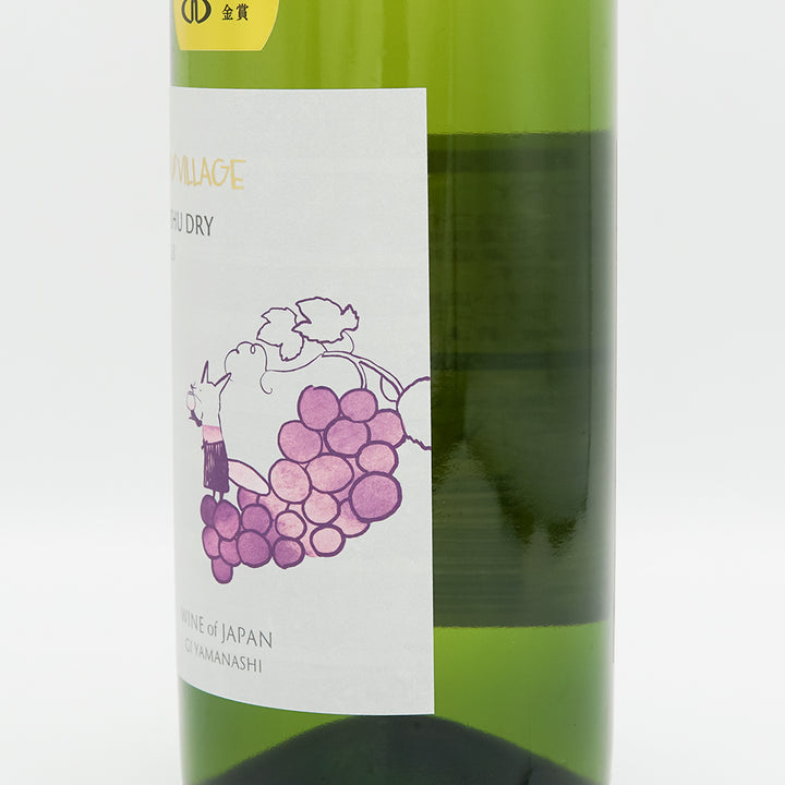 Yamanashi Wine Mail Order] FOX VILLAGE Koshu Dry 2020 750ml