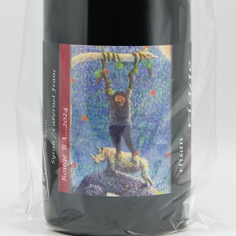 Artisan Mariage Vineyards(アルチザン・マリアージュ・ヴィンヤード) ルージュ BA(Barrel Aged) 2024のラベル