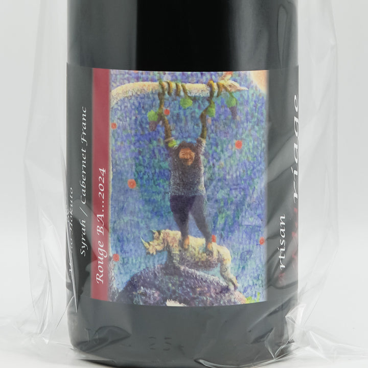 Artisan Mariage Vineyards(アルチザン・マリアージュ・ヴィンヤード) ルージュ BA(Barrel Aged) 2024のラベル