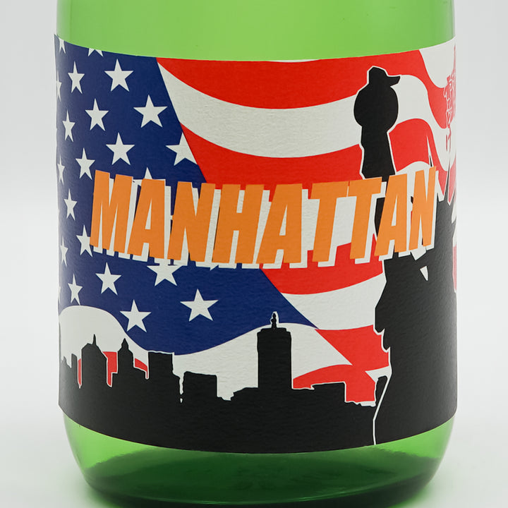 尾瀬の雪どけ(おぜのゆきどけ) 純米大吟醸 MANHATTAN(マンハッタン)のラベル