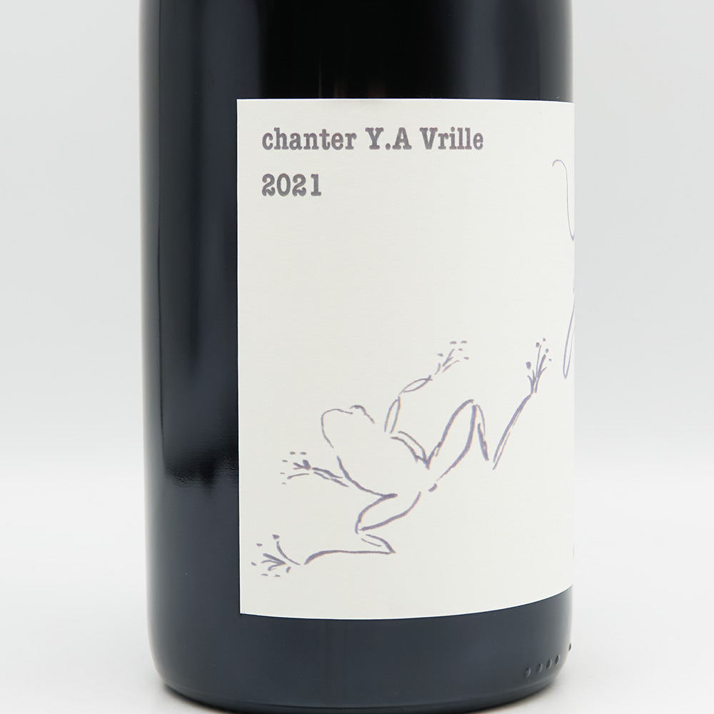 ダイヤモンド酒造 chanter Y.A Vrille 2021のラベル左側面