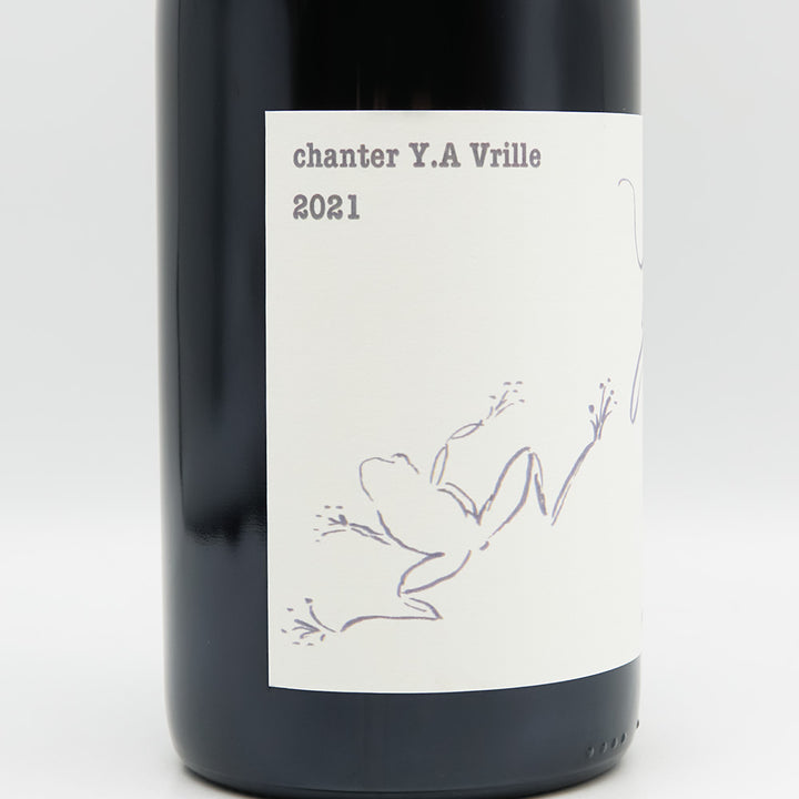 ダイヤモンド酒造 chanter Y.A Vrille 2021のラベル左側面