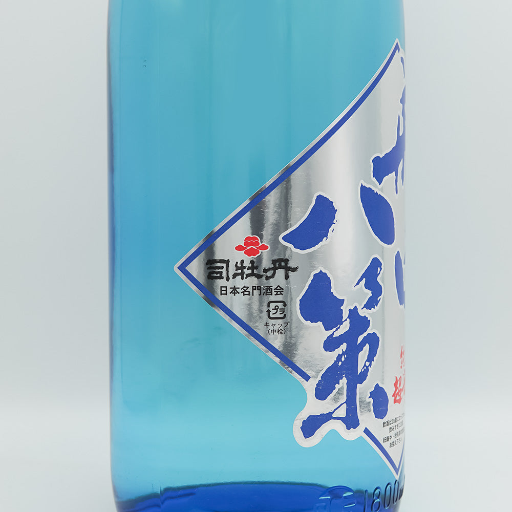 船中八策(せんちゅうはっさく) 雫下生酒のラベル左側面