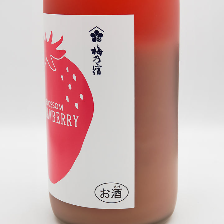 梅乃宿(うめのやど) BLOSSOM STRAWBERRYの裏ラベル
